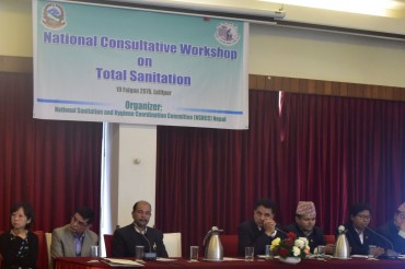 National Consultative Workshop on Total Sanitation Held